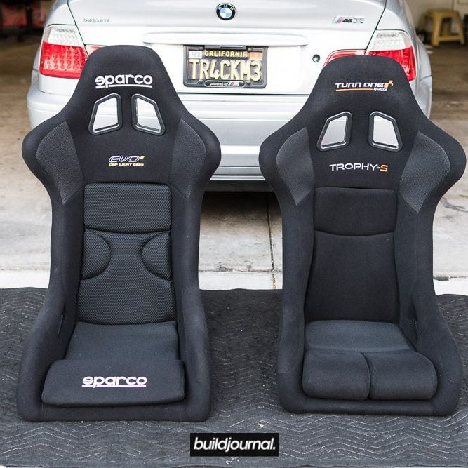 Sparco EVO vs Trophy-S Bucket Seat