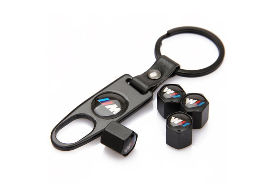 BMW M Keychain and Valve Stem Caps