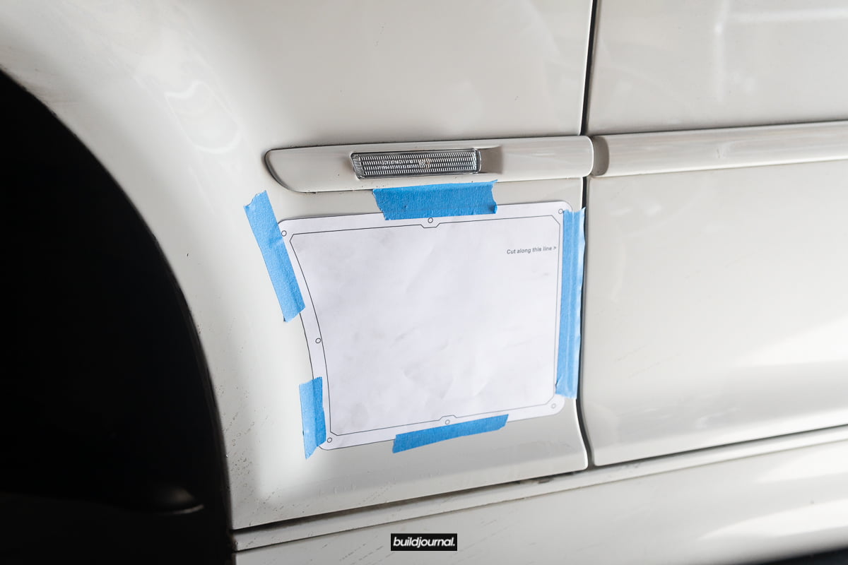 N15 Design E46 M3 Lower Fender Vent