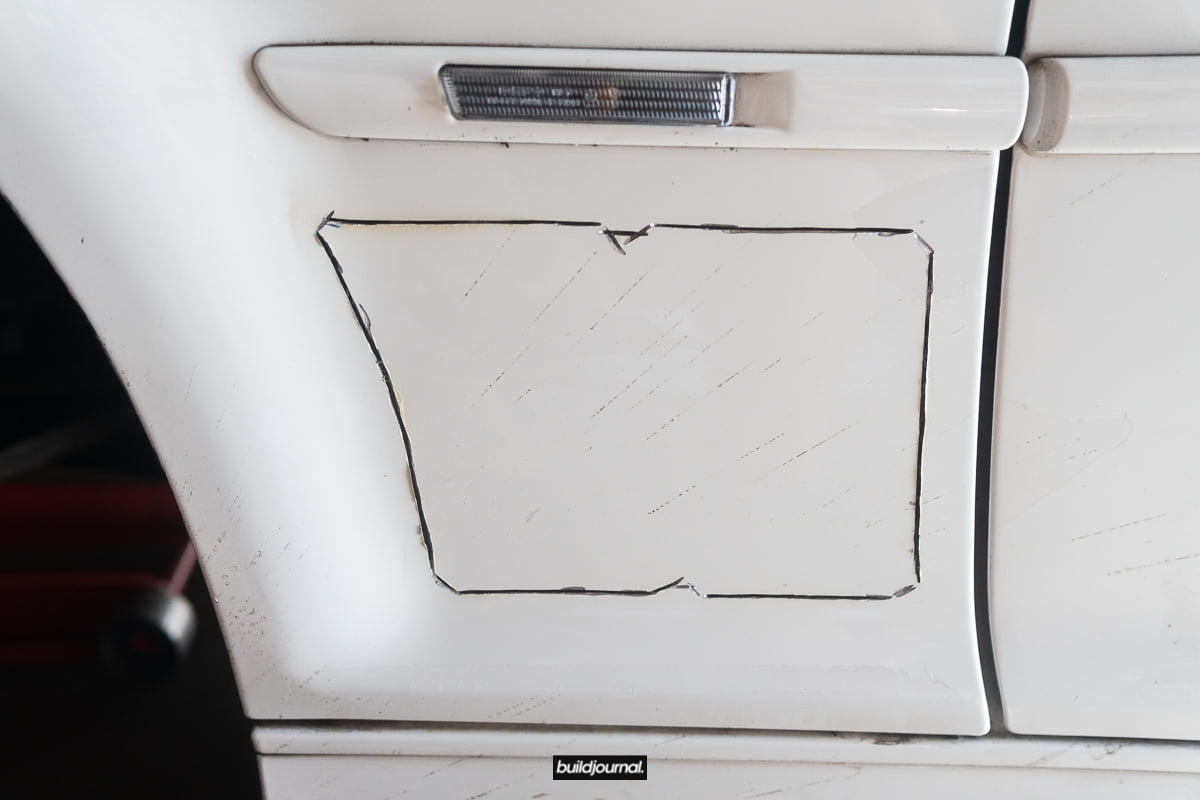 N15 Design E46 M3 Lower Fender Vent