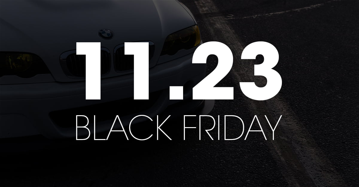 Buildjournal E46 M3 B-Spec Tune Black Friday Sale