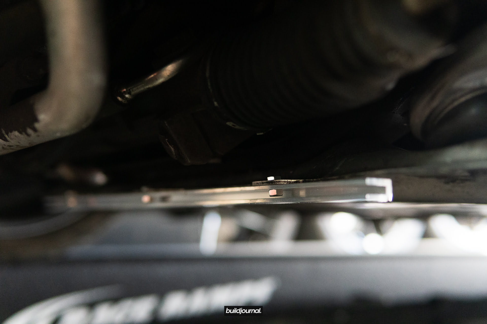 Quick-Release Adjustable Front Splitter Brackets Install DIY