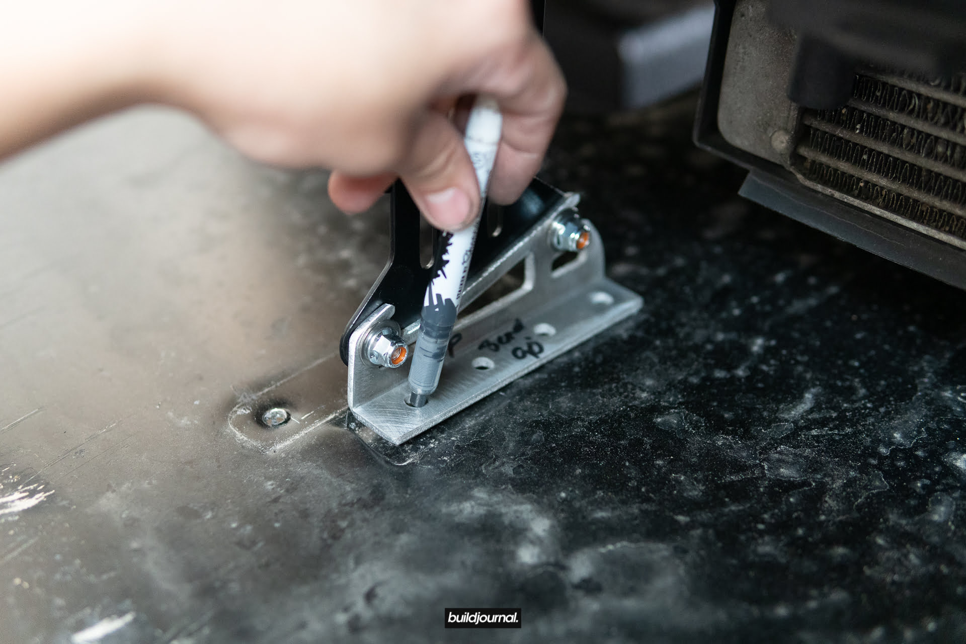 Quick-Release Adjustable Front Splitter Brackets Install DIY