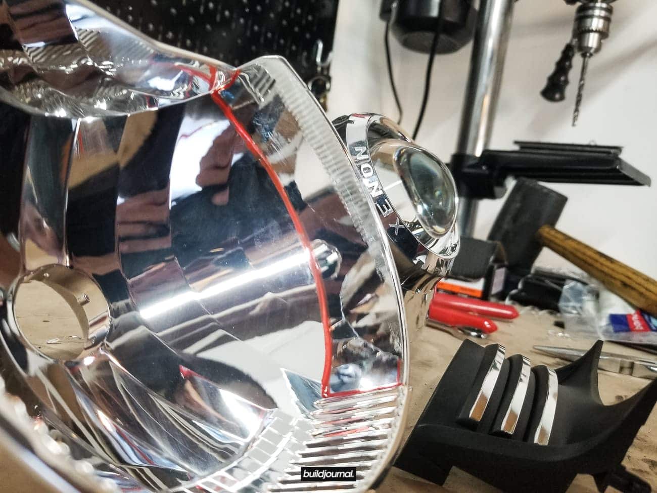 PSDesigns E46 M3 Headlight Duct Install DIY