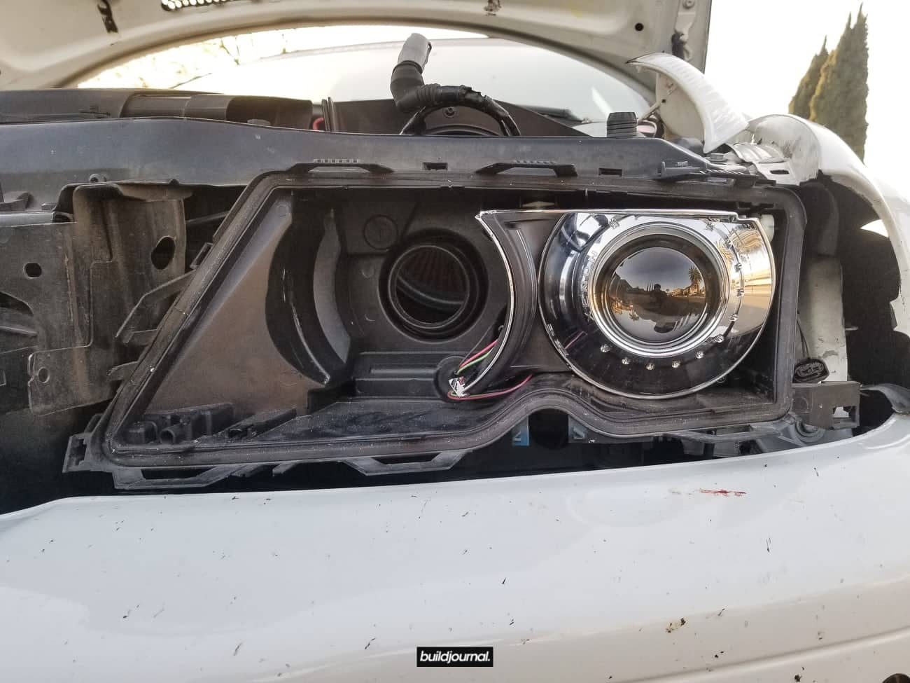 PSDesigns E46 M3 Headlight Duct Install DIY