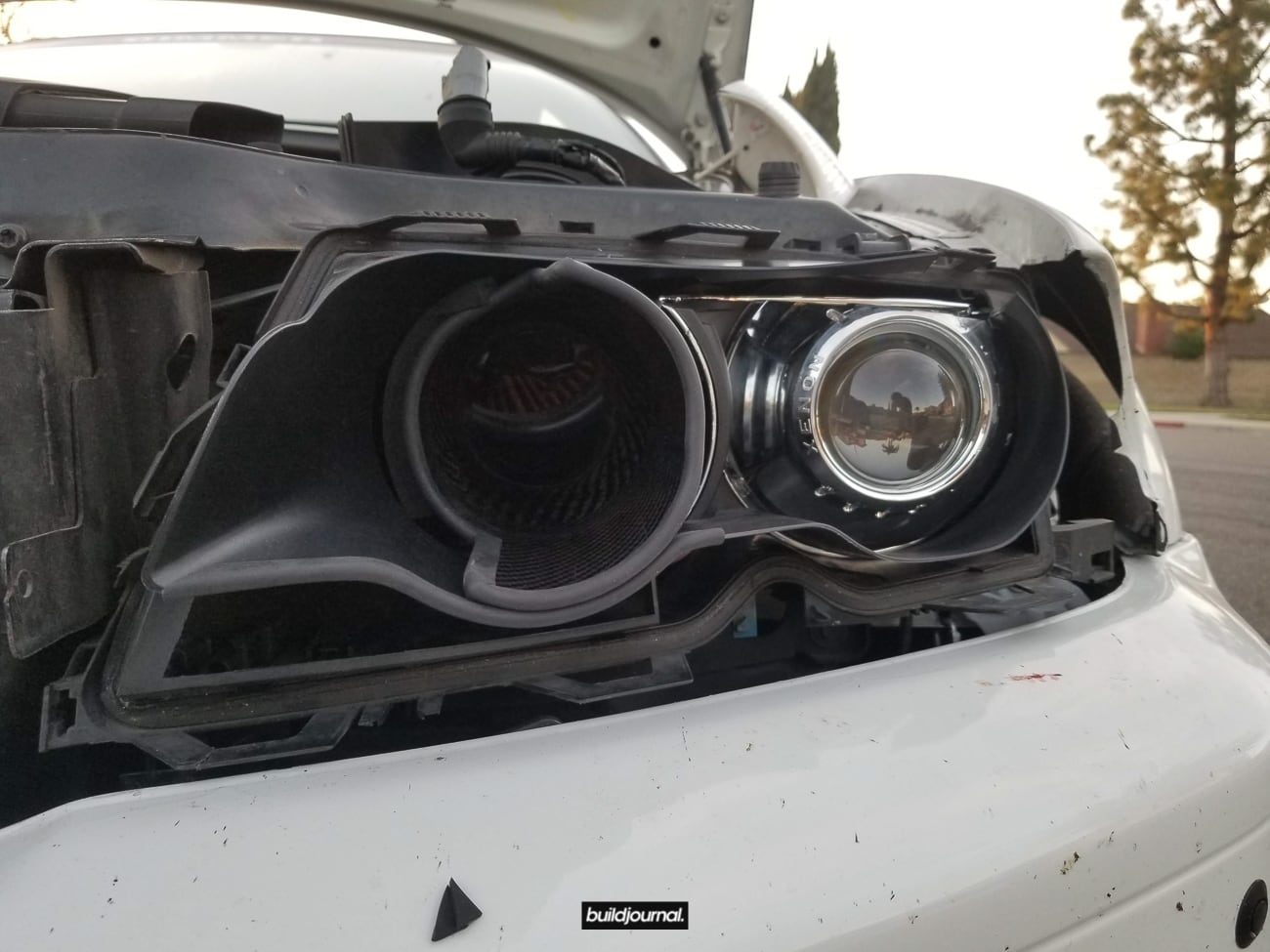 PSDesigns E46 M3 Headlight Duct Install DIY