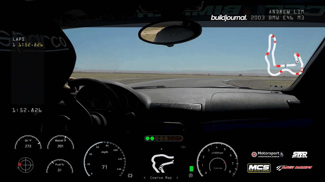 BMW E46 M3 Buttonwillow CCW1