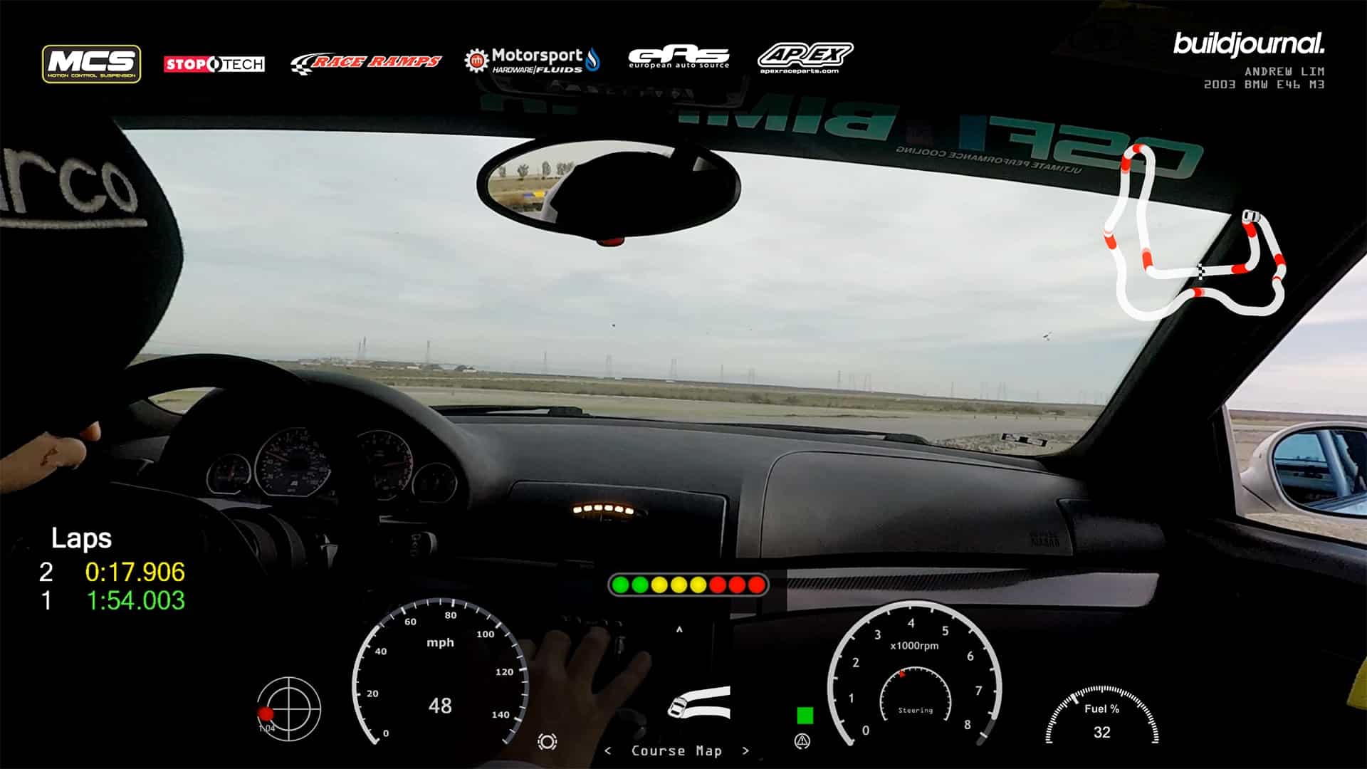 BMW E46 M3 Buttonwillow CW13 - 1:53.938
