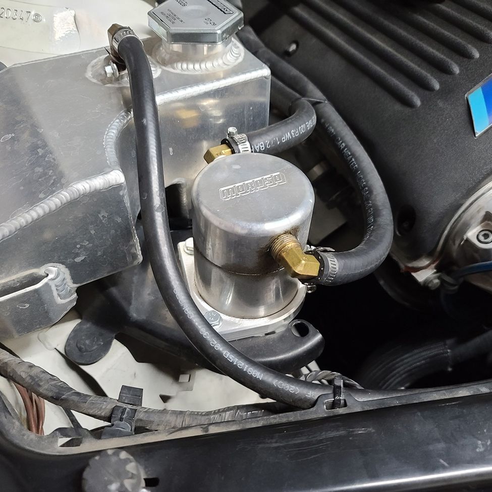 Moroso Oil Catch Can and Expansion Tank Review - E46 M3
