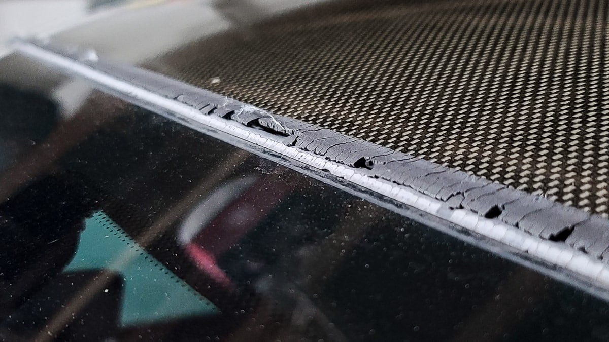 E90 E92 E93 Windshield Gasket Moulding DIY