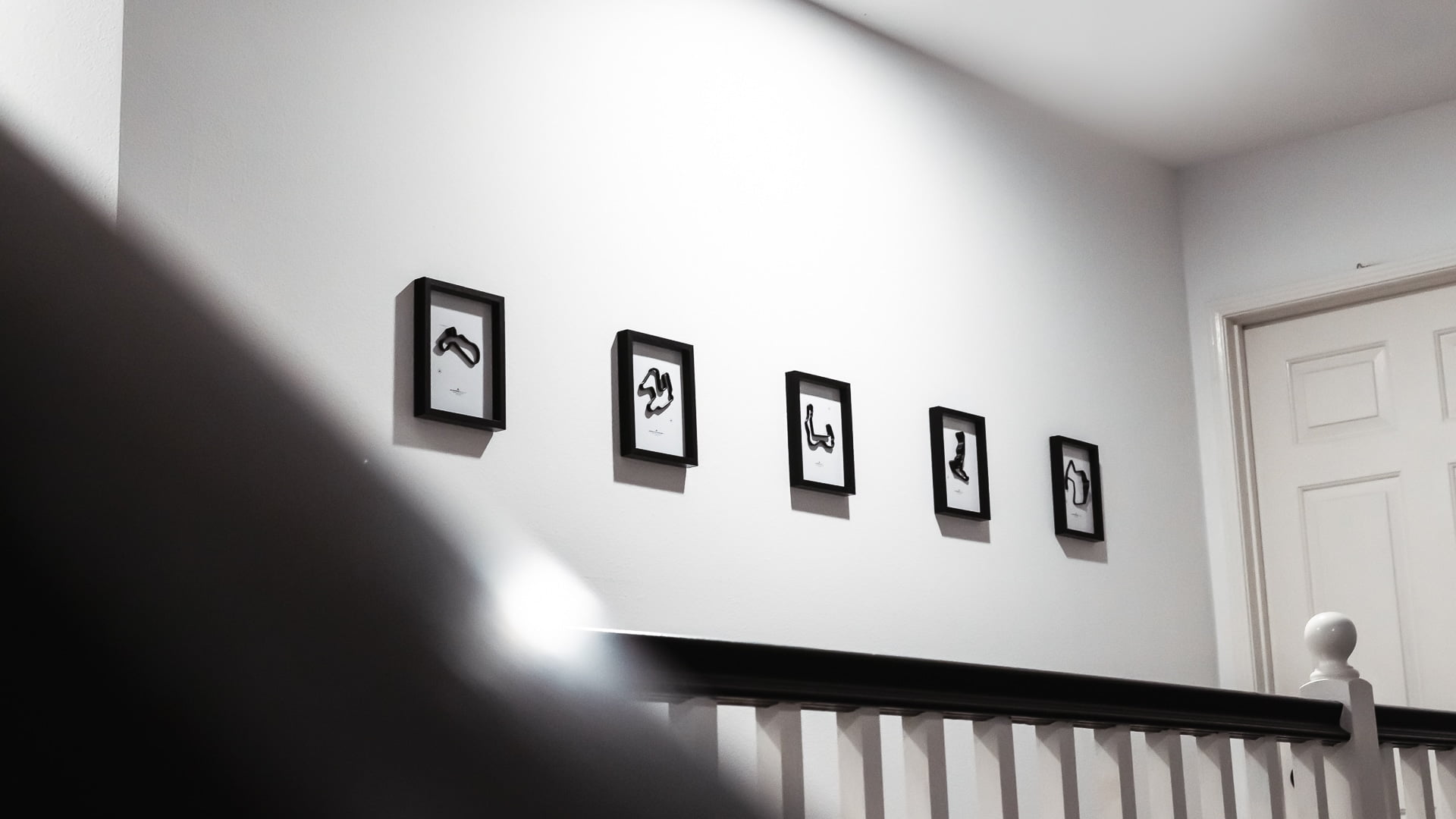 3D Race Track Wall Art Sculptures